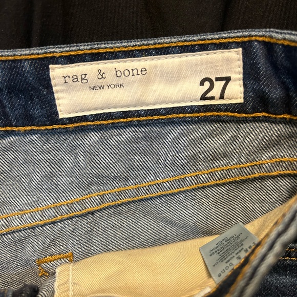 NWT Rag & Bone Dre Low-Rise Denim Shorts In Cambria Sz 27 - Picture 6 of 6
